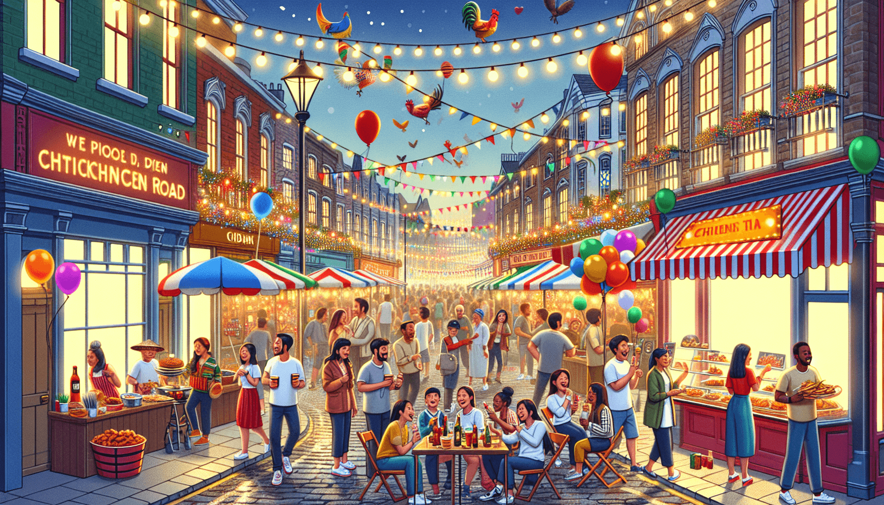 Event scene in Chicken Road